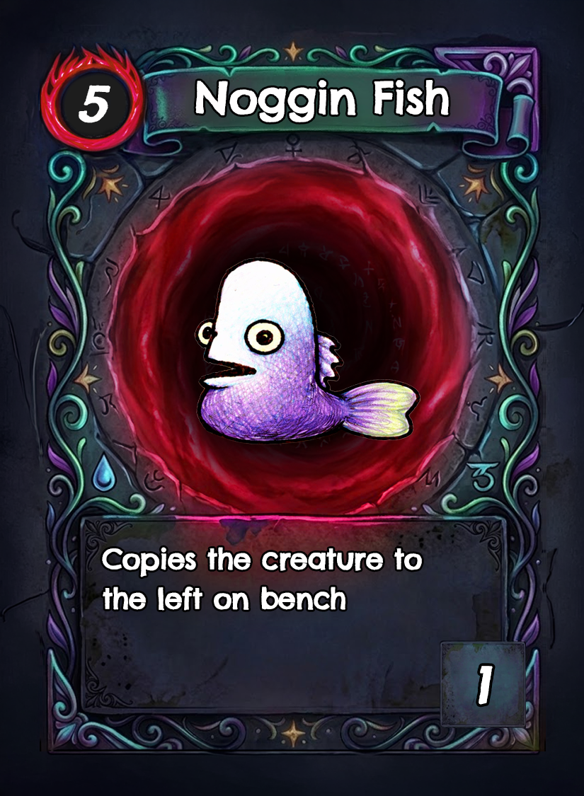 Noggin Fish Red card